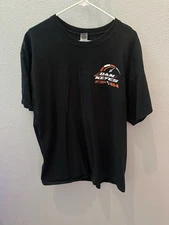 Dan Keyes 414 Pit Crew Red Devil Racing Men’s XL Gildan T-shirt Black