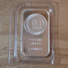 JM Bullion 1 oz .999 Fine Silver Bar 1 Ounce Precious Metal Content Total Silver