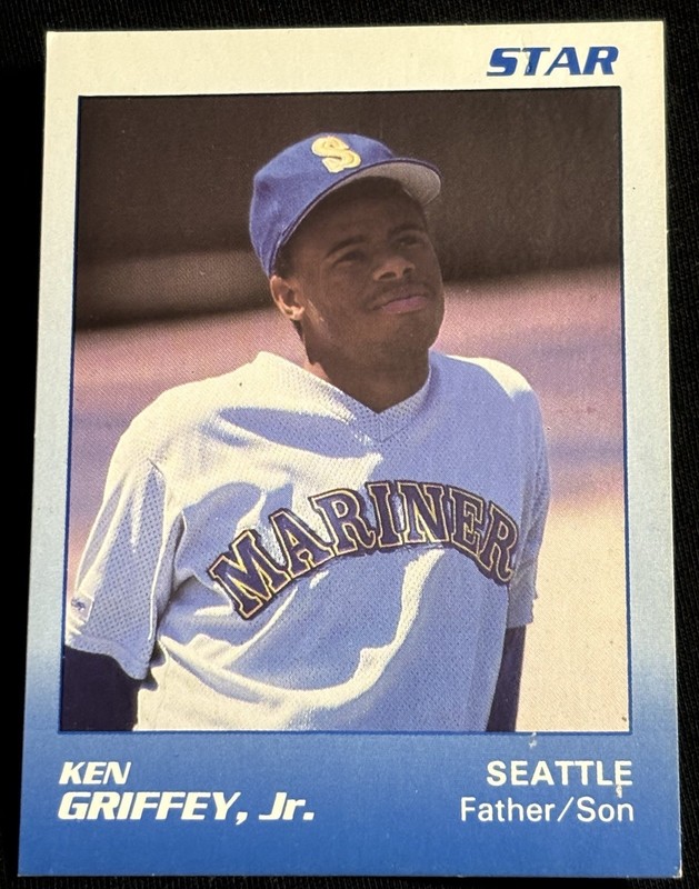 1989 Star Rookie HOF Ken Griffey Jr. Seattle Mariners