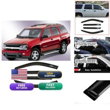 Kucaruce Window Visors Fit 2002-2006 Chevry Trailblazer EXT/GMC Envoy XL 94240