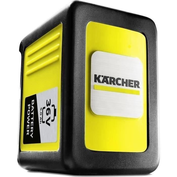Batterie 36V Karcher Power 5 Ah, autonomie prolongée via écran LCD