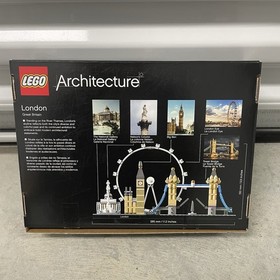 Lot of 3 EMPTY BOXES Lego Architecture Paris 21044 London 21034 NYC 21028