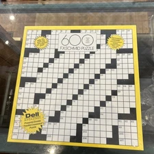 FX Schmid 600 Piece Puzzle, Double Trouble Crossword Puzzle, NEW SEALED 1994