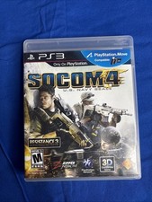 SOCOM 4: US Navy SEALs PS3 (Sony PlayStation 3, 2011) Disc With Case