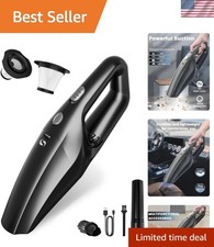 Portable Cordless Vacuum Cleaner with Crevice...