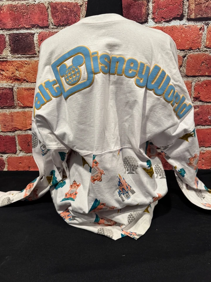 2024 Disney Parks 4 Parks Icons Adult Spirit Jersey SZ M NWT/MOS/READ!! - Image 2 of 4