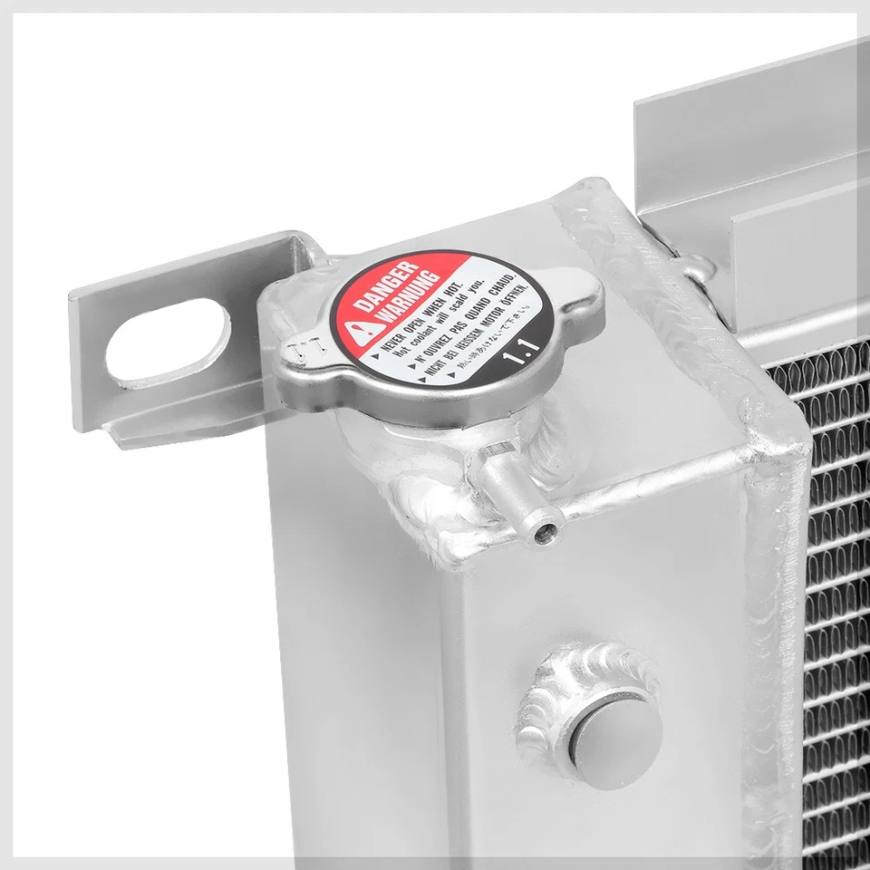 Radiador de rendimiento de aluminio de 2 filas para Ford Explorer/Ranger/B3000/B4000 91-94 Foto 4 de 4