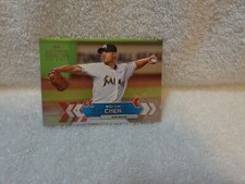 Florida Marlins Wei-Yin Chen 2017 Topps National Baseball Card New