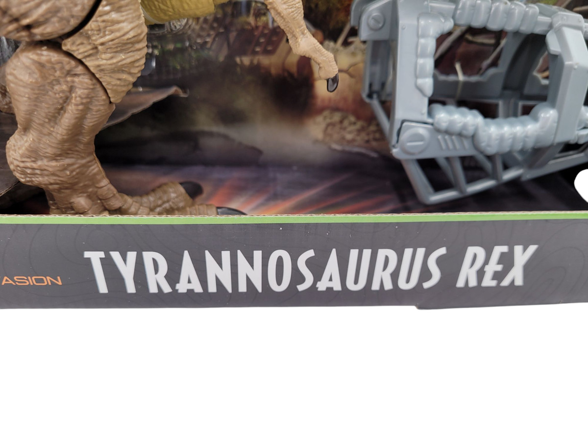 Figurine Jurassic World Camp Cretaceous - Tyrannosaurus Rex Stomp 'n Escape Mattel - Neuf