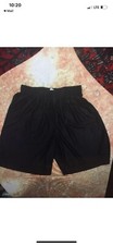 Boy's RUSSEL ATHLETICS BLACK ATHLETIC SHORTS SIZE S