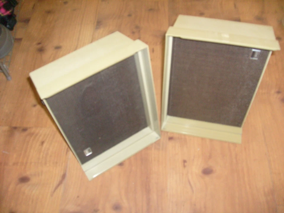 Altavoces Ampex 813 de colección - Usados con grabadora de carrete a carrete modelo 860 - ¡Funcionan! Foto 2 de 4