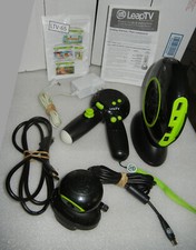 Leap Frog Leap TV Educational Video Game System  4 Games - GUC