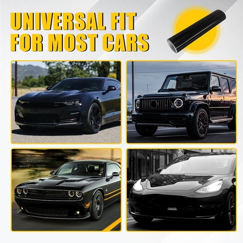 60"x8" Sun Visor Vinyl Decal Strip Black Banner Blank Windshield Sticker EXV - Picture 5 of 10