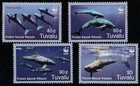 WWF Tuvalu postfris 2006 MNH 1307-1310 - Vissen Walvis / Fish Whale (097)