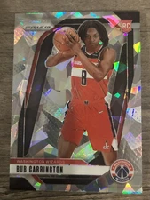 2024-25 Panini Prizm Bub Carrington #244 RC Rookie Ice Prizm