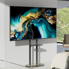 Universal TV Floor Stand 40"-75" LCD LED Screen Mount Bracket Height Adjustable