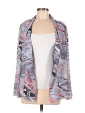 Lush Women Gray Jacket M
