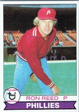 1979 Topps #177 Ron Reed Philadelphia Phillies EX