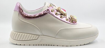 Marino Fabiani Italian Designer Sneakers New Collection White