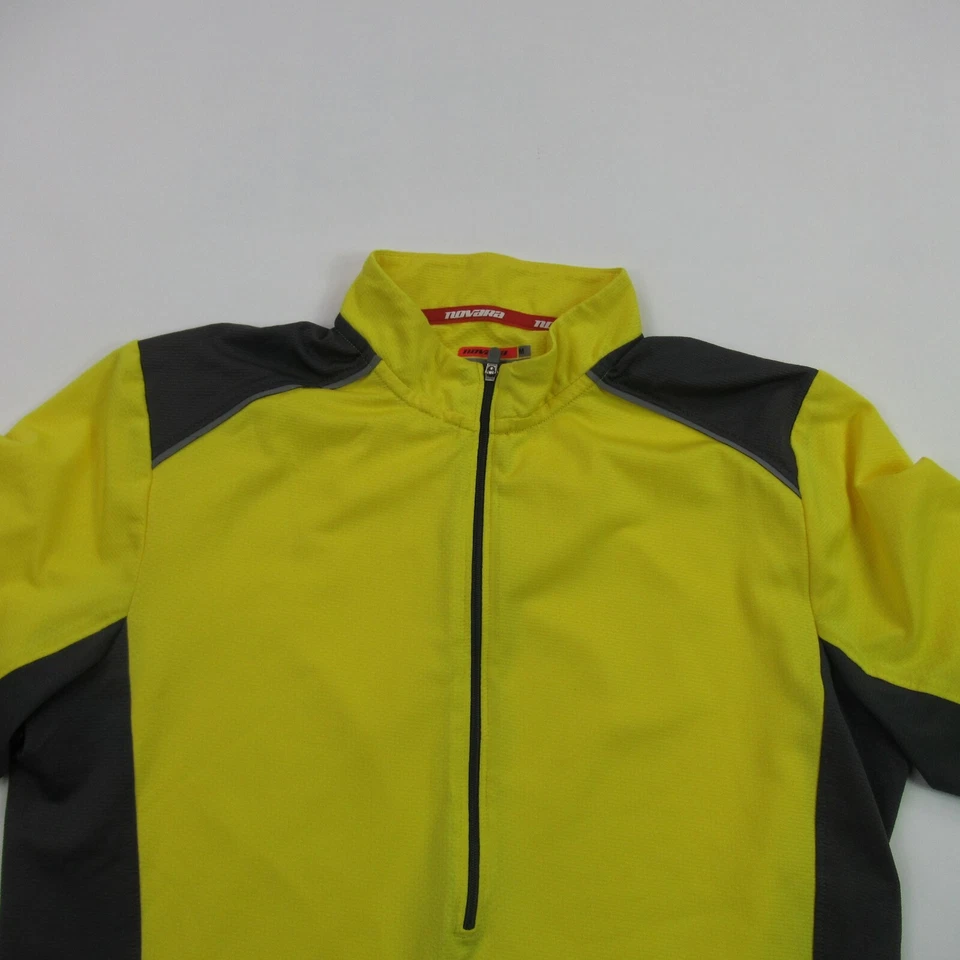 Camiseta deportiva de ciclismo para hombre mediana manga corta 1/2 cremallera ocio ciclismo Novara Foto 2 de 4