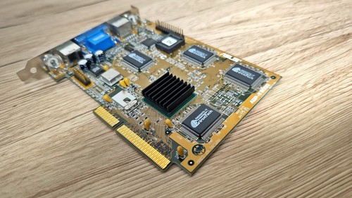 ASUS AGP-V3000/TV Rev. 1.05 3DexPlorer 4MB AGP Vintage Video Graphics Card - Picture 12 of 13