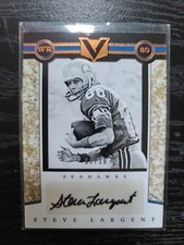 2017 Panini Vertex STEVE LARGENT Auto /10 RARE Seattle Seahawks autograph HOF