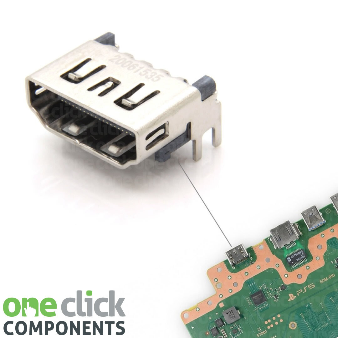 For PlayStation PS5 SLIM HDMI Port Display Socket Jack Connector  Replacement