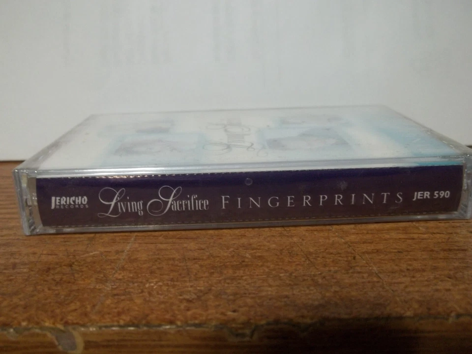 NOS 2002 Living Sacrifice "Fingerprints" cassette tape FACTORY SEALED - Image 3 of 3