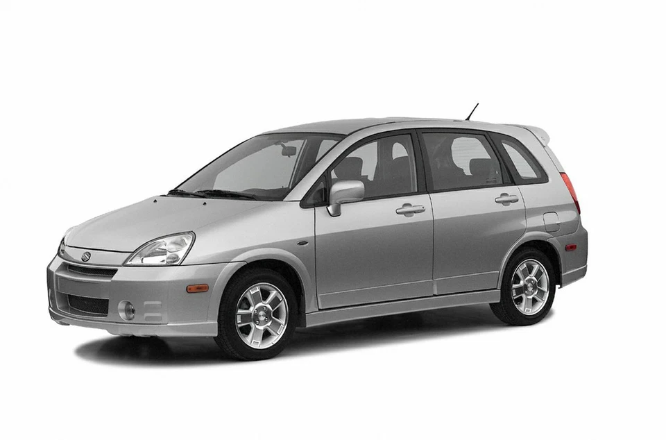 Mástil de antena espiral de goma corto de 7" radio AM/FM para Suzuki Aerio Wagon 2002-2006 Foto 3 de 4