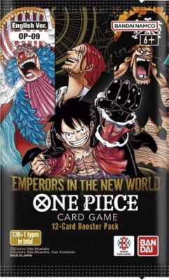 one piece tcg emperors in the new world booster box TCG: Double Pack Display of 8 [DP-06] offering players new strategic possibilities One Piece TCG: Emperors in