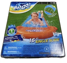 New Bestway H2Ogo H20 GO Slip One Single Water Slide for Kids 16 Ft.  NIB