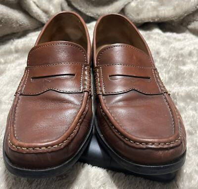 Cole Haan Pinch Maine Classic Penny Loafer Shoe Brown  display picture 1