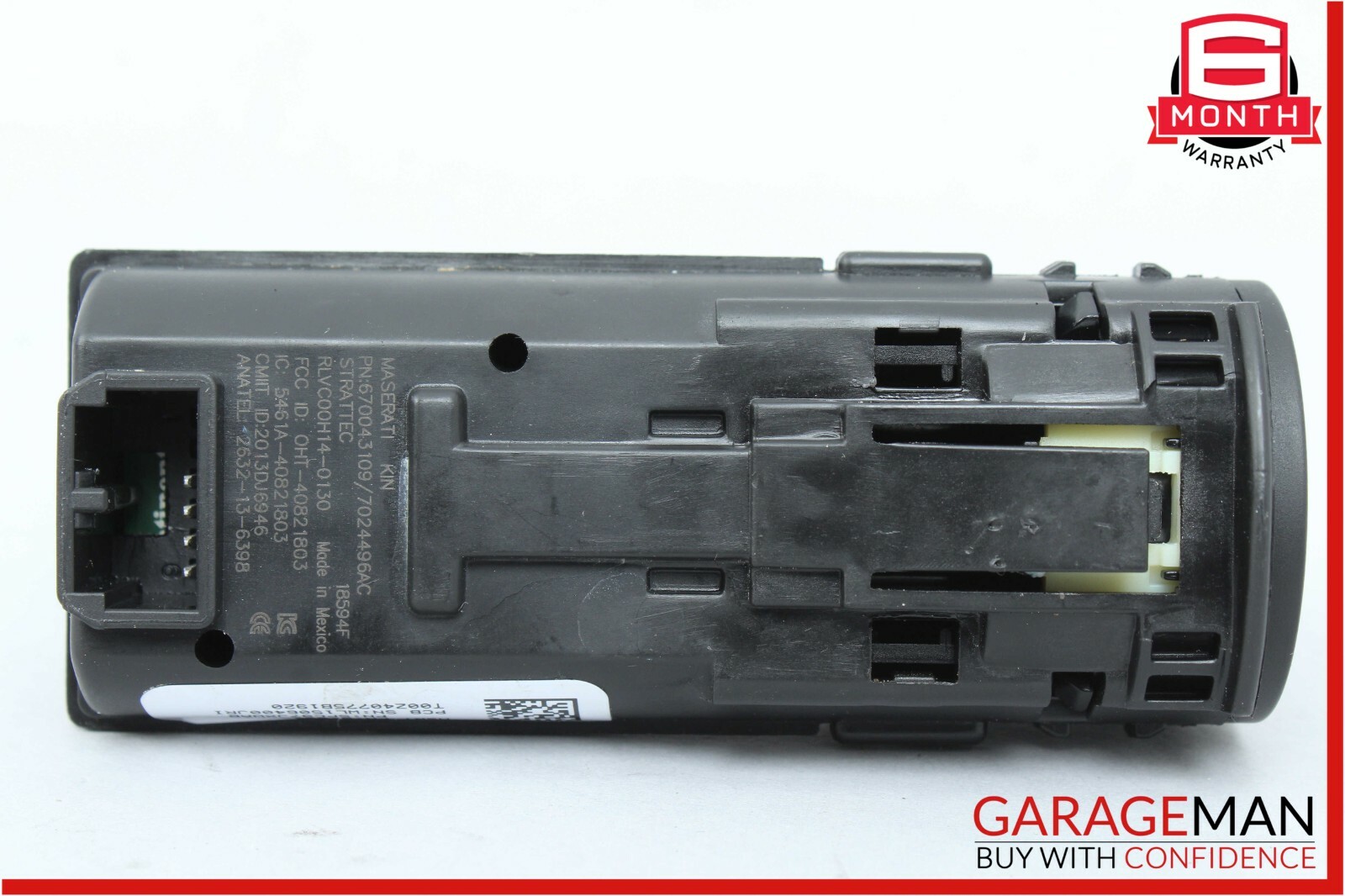 14-17 Maserati Ghibli Dash Ignition Switch Button Engine Start Stop OEM