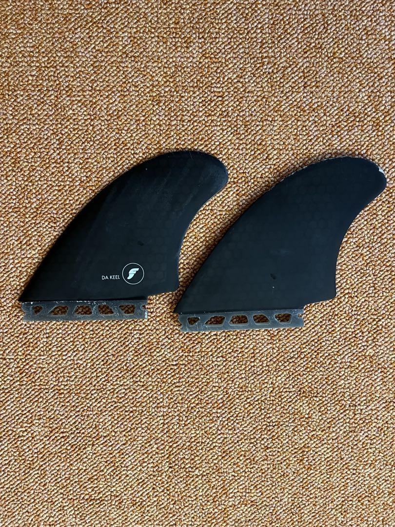 Futures Da Keel Twin Fin Surfboard Fin - Used, Good Condition | eBay