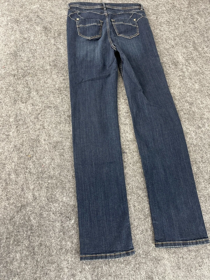 Per Una Jeans Womens 10 Denim Pants Straight Leg W:30 Dark Wash Blue NEW N325 - Image 4 of 4