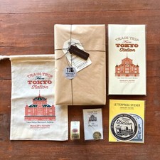 TRAVELER'S FACTORY Tokyo Station Exclusive Product Notebook Refills Stickers Tag