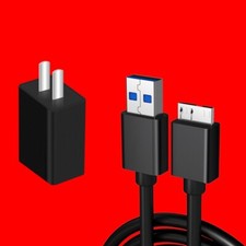 Power Adapter USB 3.3 Cable compatible with Samsung Galaxy Tab Pro 12.2" SM-T900