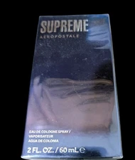Aeropostale Supreme Mens Cologne HTF New With Box 2 Oz Eau De Cologne 60ml