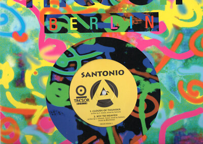 2 ''TRESOR House'' Vinyl Maxis: Santonio - Clouds Of Thunder & Tomi D.   B True 2