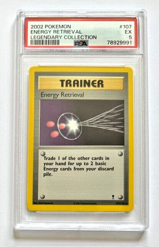 Energy Retrieval graded PSA 5 for sale on eBay