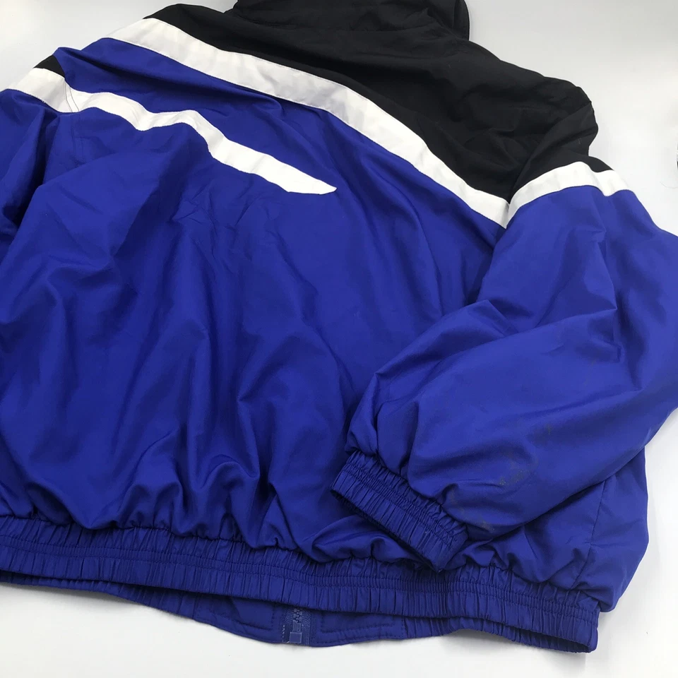 Chaqueta cortavientos vintage HEAD años 80 90 cremallera completa para hombre talla L pista tenis Foto 4 de 4