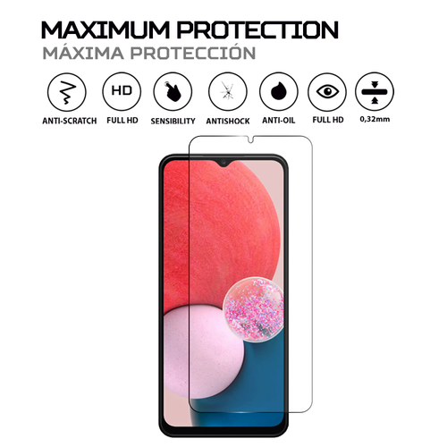 FOR SAMSUNG Galaxy A03s Clear-TEMPERED GLASS SCREEN PROTECTOR ,Case Friendly - Picture 2 of 7