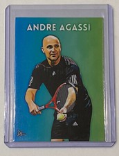 Andre Agassi Limited Edition Artist Signed "Tennis Pro" Trading Card 3/10