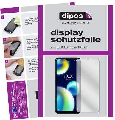 5x Schutzfolie für Wiko View 4 Lite Display Folie klar Displayschutzfolie