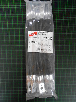 10 x Dehn 377 310 Überbrückungsseil; Cu 16mm²; L = 300mm