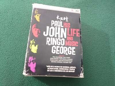Beatles, The fabulous four special pack4 DVD Muy difícil. Ringo, John, Paul, geo