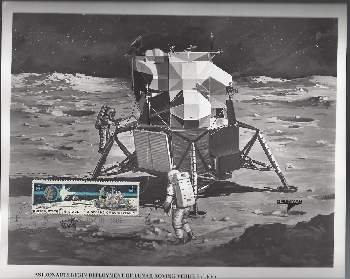 ApoLLo  XV  1971年　 1971 Apollo XV Postally marked NASA Photo | eBay
