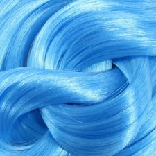 Nylon Doll Hair - Majesty Blue for Rerooting Custom Dolls, Doll Rehair