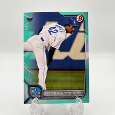 2022 Bowman NPB Nippon Bowman #33 Kenta Bright RC Rookie Aqua Parallel /175