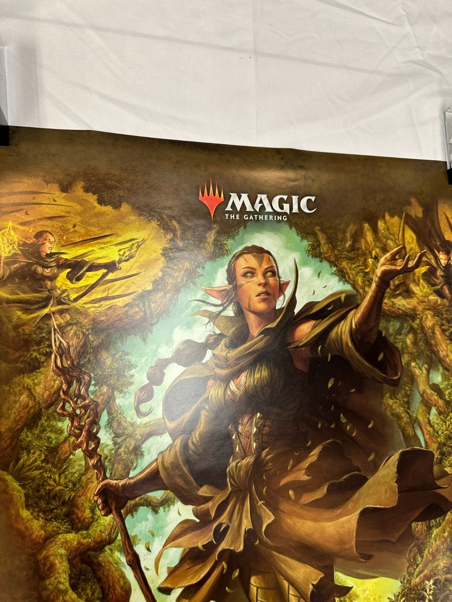 MTG Magic Zendikar Rising Promotional Poster Set of 2 Nissa/Jace